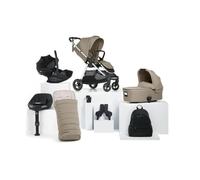 Flip XT³ Pushchair Complete Bundle with Cybex Cloud G Car Seat & Base (8 Pieces) - Sage Grey Sage Gray