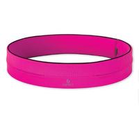 FlipBelt Classic Running Belt for Phone and Small Accessories, Exercise Waist Pouch for Women and Men, XL, Hot Pink