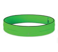 FlipBelt Classic Running Belt for Phone and Small Accessories, Exercise Waist Pouch for Women and Men, M, Neon Green