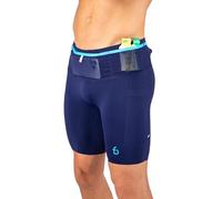 FlipBelt Men's Compression Shorts 3.0, Dark Night, L