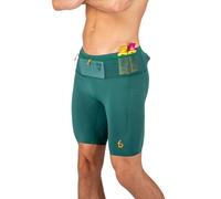 FlipBelt Men's Compression Shorts 3.0, Jungle Green, S (Short)