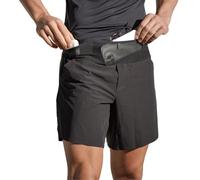 FlipBelt Running Shorts for Men with Liner and Built-in Phone Pockets, Black, X-Large