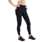 FlipBelt Women's Mid-Weight Leggings Workout with Pockets, Black, S