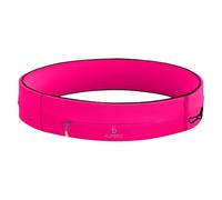FlipBelt Zipper Running Belt for Phone and Small Accessories, Exercise Waist Pouch for Women and Men, L, Hot Pink