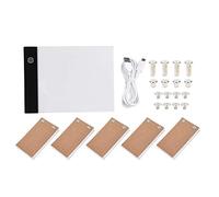 Flipbook Animation Kit, Hand Drawing LED Board Ultra Thin A6 Children USB Flip Book Kit Set Painting Art Supplies LED Flip Book Kit
