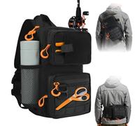 flipfit X-PAC Waterproof Fishing Sling Bag - Premium Single-Shoulder Pack with UltraSeal Zipper & Modular Storage Backpack