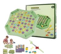 Flipfun Flip-Match Board Game for Kids, 54pcs Flip-Match Board Game for Kids - DIY Chess Board, Animal & Fruit Themed Matching Tiles and Family Party Gatherings (# Vehicles)