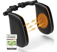 FLIPLINE Car Headrest SuperSleep for Children and Adults - Quick Installation in 2 Minutes without Screwdriver - Neck Support Pillow