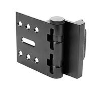 FlipLok High Security Door Lock - 10X Stronger Than a Deadbolt, Keypad Lock, Black, Keyless