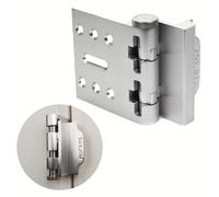 FlipLok High Security Door Lock - 10X Stronger Than a Deadbolt, Keypad Lock, Silver, Keyless