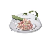 Flippable Microwave Splatter Cover - Special Heat Resistant Anti Splash Lid, Oil Proof Rice And Dish Protector | Durable Kitchen Appliance Cover For Hot Meal Preservation And Safe Heating