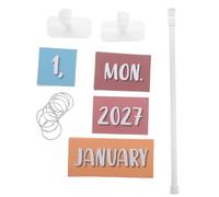 Flipped Calendar 2029 Boho Self Adhesive Paper Back to School Party