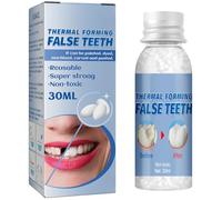 Flipped Warmth Dental Repair Kit, Temporary Tooth Replacement Set, Moldable False Teeth for Confident Smiles, Denture Fillers, Suitable for Halloween Horror Themed Party Makeup