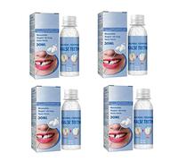 Flipped Warmth Moldable False Teeth, Temporary Tooth Repair Beads for Missing Tooth Filling Material with Broken Teeth, Multifunction Temporary Tooth Repair Set Plastic,120g