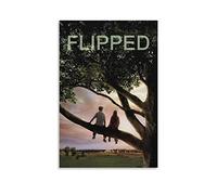 Flipped Youth Romantic Comedy Movie Poster Poster Decorative Painting Canvas Wall Art Living Room Posters Bedroom Painting 08x12inch(20x30cm)