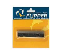 Flipper Aquarium Algae Magnet Cleaner Stainless Steel Replacement Blades (Double Pack)
