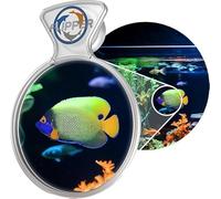 Flipper DeepSee 4" Viewer - Filter Clear Lens and Aquarium Magnetic Magnifier - Fish Tank Magnifying Glass for Coral Reef Aquarium - Magnetic Magnifying Glass Ideal for Photography - Clear
