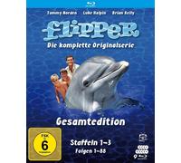 Flipper Gesamtedition - Die komplette Originalserie (Staffeln 1-3) (Fe (Blu-ray)