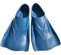Flippers for Swimming - Reusable Swim Fin for Pool - Professional Training Accessories, Portable Floating Supplies for Competition, Outdoor Diving(Blue,L)