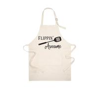 Flippin Awesome Adults Apron Unisex - With Pocket - Adjustable Chefs Apron Funny Aprons