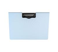 Flipping Clipboard Folder with Metal Clips, 12.8x9.65In File Organiser Writing Board for School Multicolored Expandable File Folder