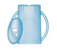 Flipping Holder Squeeze Proof Food Pouch Holder for Toddlers, Babies, Kids, Mess Free No Squeeze Juice Box Drink and Applesauce Snack Holder with Easy Grip Handles and Lid