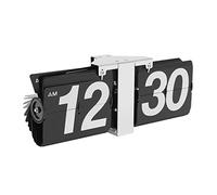 Flipping Out Wall and Tabletop Flip Clock, Digital Display Modern Large Retro Flip Clock No Case Wall Mantel Table with Toggle Blade Needle and Timing Knob for Living Rooms, Bedrooms, Studies