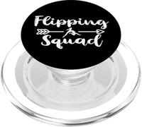 Flipping Squad Gymnastics Tumbling Cheerleading Team PopSockets PopGrip for MagSafe