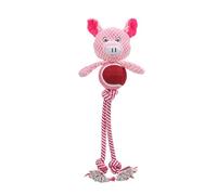 Flirt Pole Dogs Suitable For Dog Toys That Like To Chew Pet Toys Squeaky Frog Rope Braided Dog Suitable For Small And Medium Dogs Small (A, 42cm)