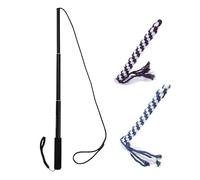 Flirt Pole for Dogs - Interactive Tug-of-War Toy, Retractable Puppy Enrichment Game with Durable Handle, Outdoor Exercise and Entertainment Tool, Dog Obedience Training Accessory for Play and Fitness