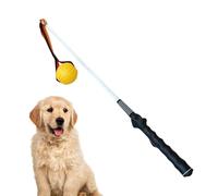 Flirt Pole Heavy Duty - Puppy Teaser Wand for Outdoor - Puppy Training Stick Interactive, Pet Tug of War Toy for Backyard Garden