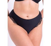 Flirtelle Emilie Classic Brief Embroidered Knickers Lingerie In Black Black