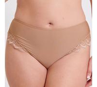 Flirtelle Emilie Deco Classic Brief Knickers In Beige Beige