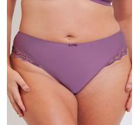 Flirtelle Emilie Deco Classic Brief Knickers In Mauve Mauve