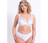 Flirtelle Emilie Side Support Bra Full Cup Underwired In White White 42F