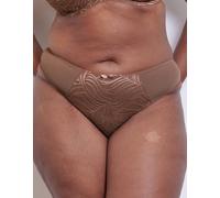 Flirtelle Isla Brazilian Brief Knickers Lingerie In Brown Brown 2XL