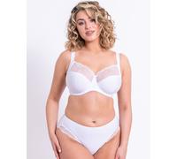 Flirtelle Women's Emilie Side Support Bra Full Cup Underwired in White | Size: 44G Flirtelle White 44G