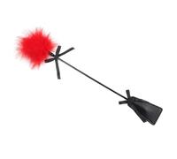 Flirting Feathers Whip Leather BDSM Spanking Slave Sm Master Temptation Couples Sex Toys Cosplay Adult Flirting Games Red One Size