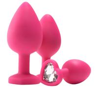 Flirts Anal Training Kit - 3-Piece Pink Plug Set