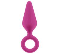 Flirts Pull Plug - Small Pink Anal Plug