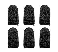 Flisdtry 100Pcs Mobile Game Controller Finger Sleeve Sets Anti-Sweat Reusable Breathable Full Screen Finger Set for