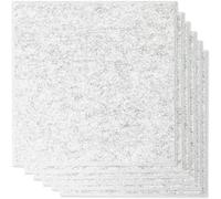 Flisdtry 12PCS Acoustic Absorption Panel 12 Inch x 12 Inch x 0.4 Inch Sound Proof Padding for Acoustic Treatment