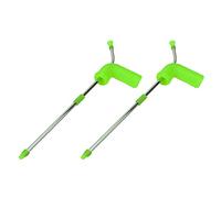 Flisdtry 2Pcs 2 in 1 Multifunction Beer Bongs Beer Snorkel, Beer Wine Dispenser-Green