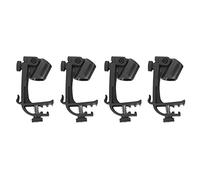 Flisdtry 4 Pcs Microphone Clip Drum Clip Shockproof Microphone Clip Microphone Stand Shockproof Musical Instrument Accessories