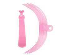 Flisdtry 4Pcs/Set Reusable Eyebrow Shaping Template Helper Eyebrow Stencils Kit Grooming Eyebrow Card