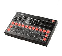 Flisdtry Audio Sound Card 3.5mm Microphone Headset Live Studio Phone Computer Bluetooth Sound Adapter for Computer