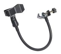 Flisdtry Flexible Gooseneck Microphone Stand with Desk Clamp for Radio Broadcasting Studio, Live Equipment