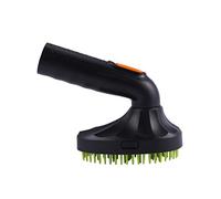 Flisdtry Pet Grooming Brush Loose Hair Vacuum Cleaner Nozzle Cleaning Black + Green