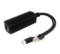 Flisdtry PoE to USB-C 5V Adapter, IEEE 802.3Af/At, Suitable for, Security Cameras, Etc. (Gigabit)