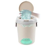 Flisdtry Portable Mini Washing Machine Bucket Home -Driving Tour Mini Washing Machine Rotating Turbines Washer,Green